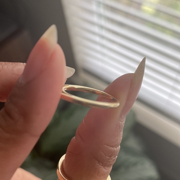 1/4 CT. T.W. Composite Diamond Heart Frame Promise Ring in 10K Gold - Picture 5 of 5